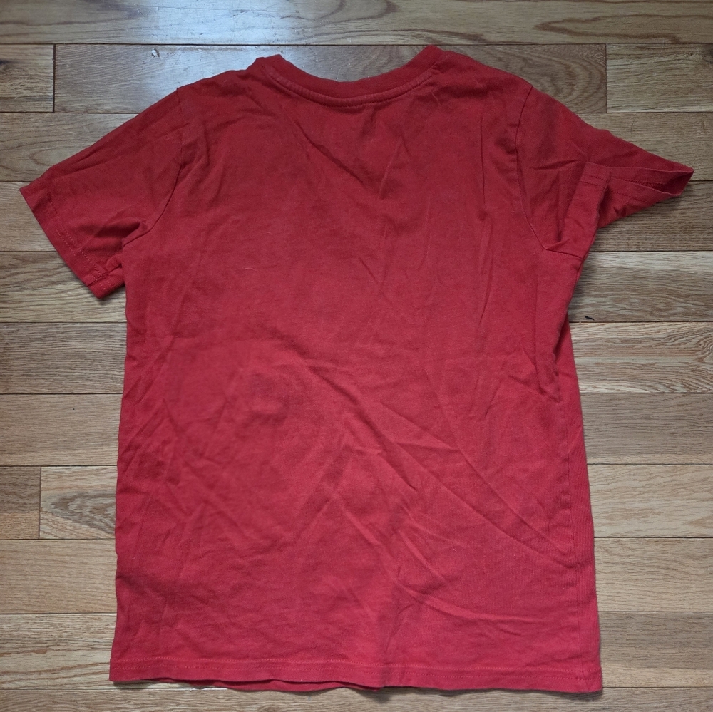 5/$20 Puma Kids Red Short Sleeve Tee with Logo Size 8 - Picture 4 of 5